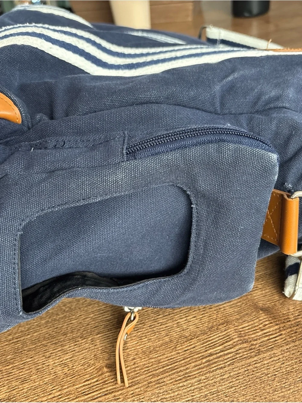 Pottery Barn diaper bag K’Tan